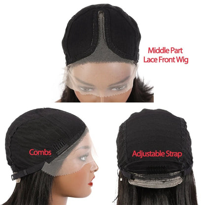 Wave Textured Lace Front Wigs