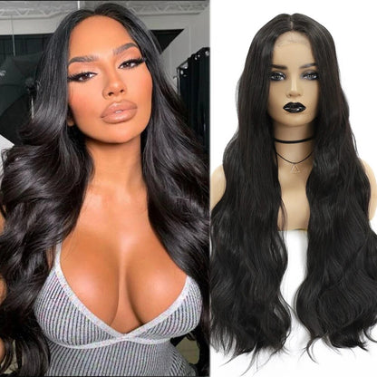 Wavy Middle Part Lace Hair Wig