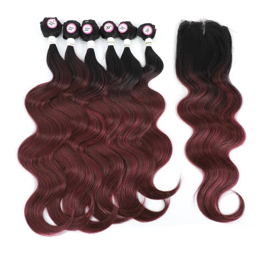 Wavy Synthetic Cosplay Wig Extension