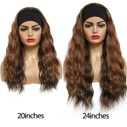 Wavy Synthetic Headband Wig