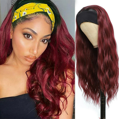 Wavy Synthetic Headband Wig