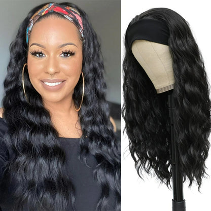 Wavy Synthetic Headband Wig